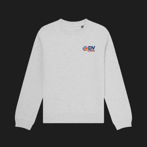 Printed Dv Plumbing and Gas Services Left Chest - Organic Sweatshirt Thumbnail