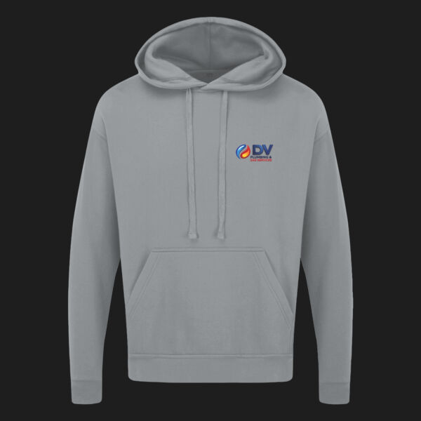 Printed Dv Plumbing and Gas Services Left Chest - UCC Everyday Hooded Sweat Thumbnail