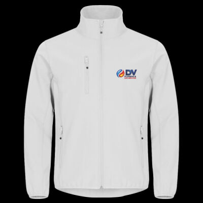 Printed Dv Plumbing and Gas Services Left Chest - Classic Softshell Jacket Thumbnail