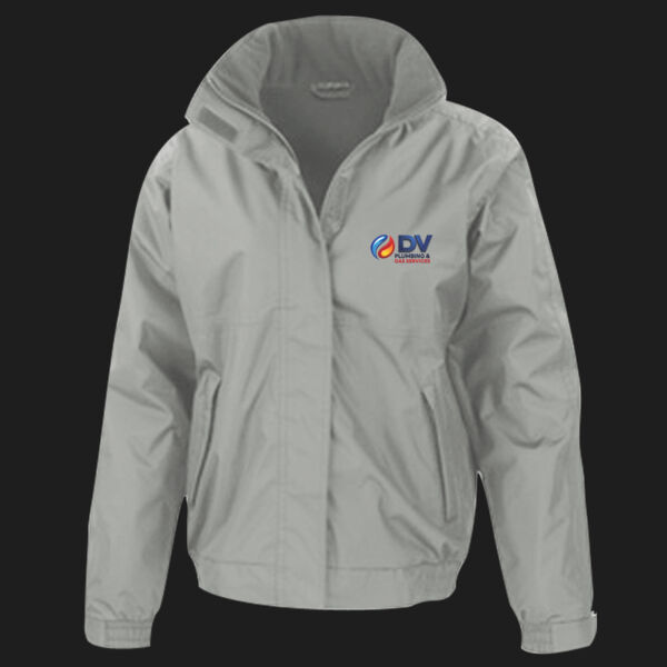Printed Dv Plumbing and Gas Services Left Chest - Mens Channel Jacket Thumbnail