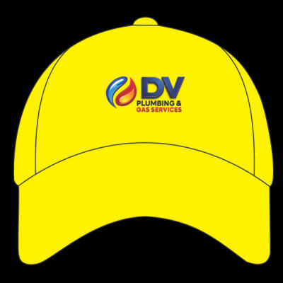 Printed Dv Plumbing and Gas Services Left Chest - Houston 5-Panel Printers Cap Thumbnail