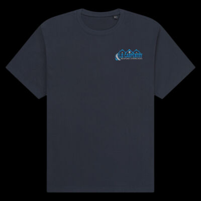 Printed LB Carpentry Bespoke Staircases Left Chest - Organic Heavy T-Shirt Thumbnail