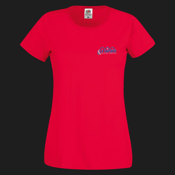 Printed LB Carpentry Bespoke Staircases Left Chest - Ladies' Original T Thumbnail
