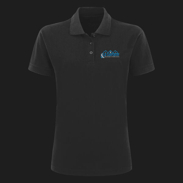 Printed LB Carpentry Bespoke Staircases Left Chest - UCC Ladies' Classic Polo Thumbnail