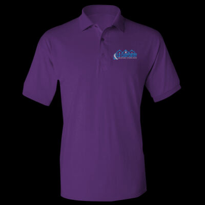 Printed LB Carpentry Bespoke Staircases Left Chest - DryBlend® Adult Jersey Polo Thumbnail