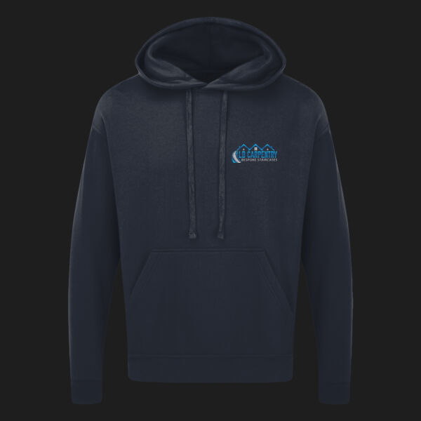 Printed LB Carpentry Bespoke Staircases Left Chest - UCC Everyday Hooded Sweat Thumbnail