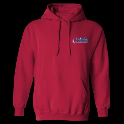 Printed LB Carpentry Bespoke Staircases Left Chest - Heavy Blend™ Adult Hooded Sweatshirt Thumbnail