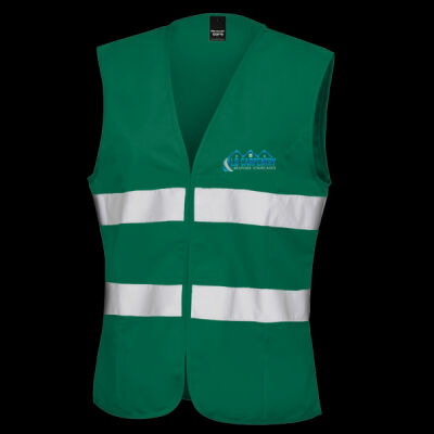 Printed LB Carpentry Bespoke Staircases Left Chest - Women's Safety Vest Thumbnail