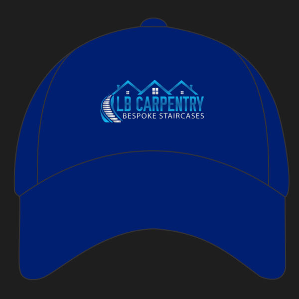 Printed LB Carpentry Bespoke Staircases Left Chest - Houston 5-Panel Printers Cap Thumbnail