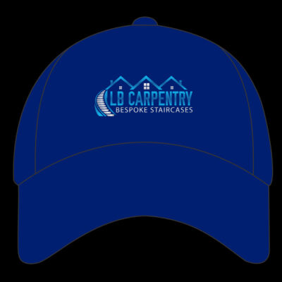 Printed LB Carpentry Bespoke Staircases Left Chest - Houston 5-Panel Printers Cap Thumbnail