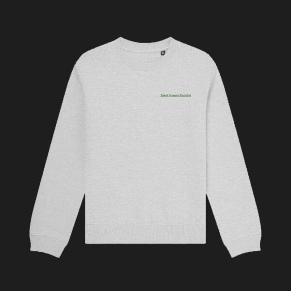 Printed Solent Property Finishing Left Chest - Organic Sweatshirt Thumbnail