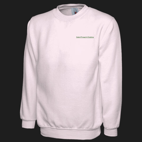 Printed Solent Property Finishing Left Chest - Classic Sweatshirt Thumbnail