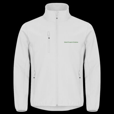 Printed Solent Property Finishing Left Chest - Classic Softshell Jacket Thumbnail