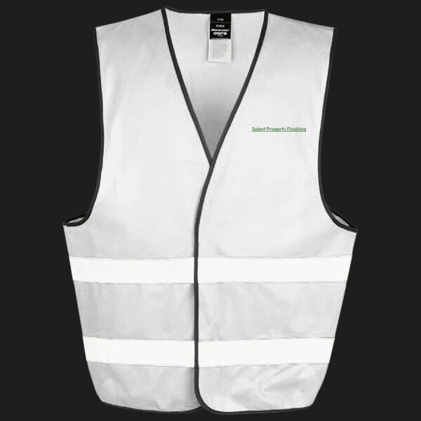 Printed Solent Property Finishing Left Chest - Enhance Visibility Vest Thumbnail