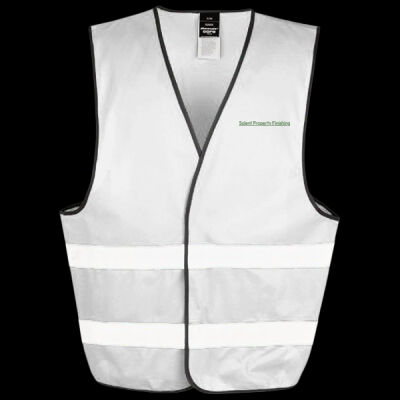Printed Solent Property Finishing Left Chest - Enhance Visibility Vest Thumbnail