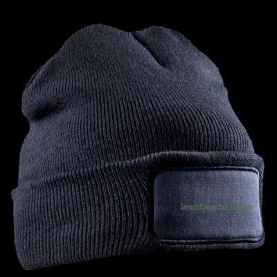 Printed Solent Property Finishing Left Chest - Double Knit Printers Beanie Thumbnail