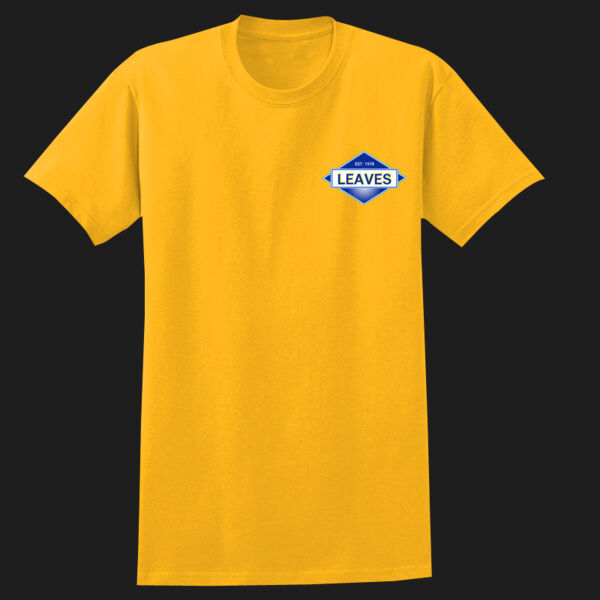 Printed Leaves Building and Maintenance Contractors Limited Left Chest - Heavy Cotton™ Adult T-Shirt Thumbnail