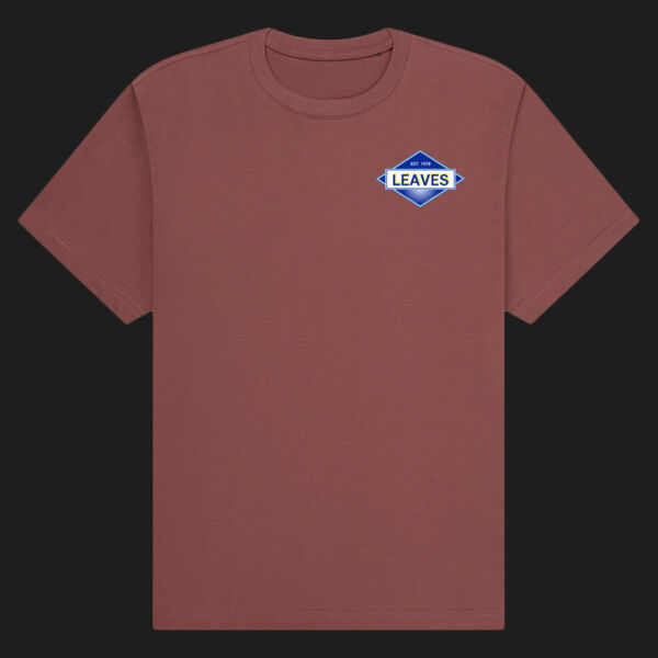 Printed Leaves Building and Maintenance Contractors Limited Left Chest - Organic Heavy T-Shirt Thumbnail
