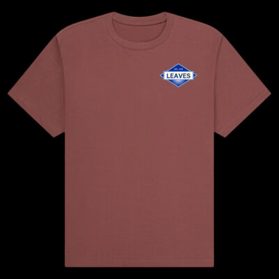 Printed Leaves Building and Maintenance Contractors Limited Left Chest - Organic Heavy T-Shirt Thumbnail
