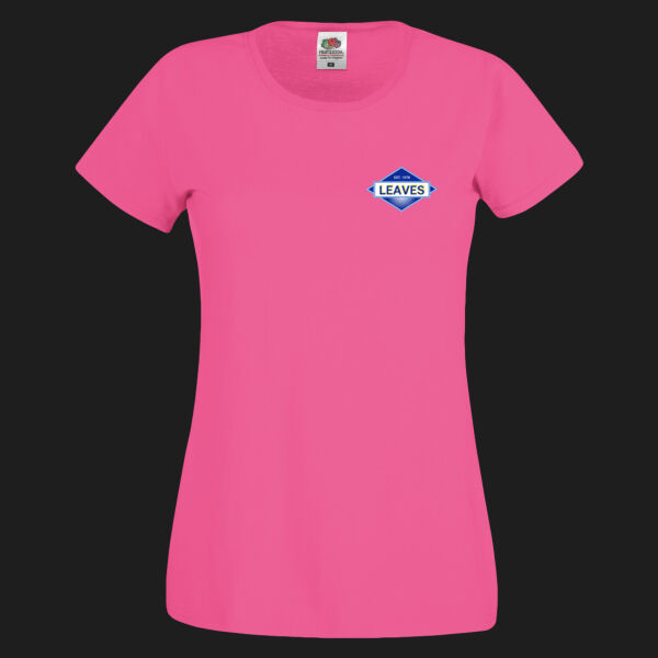 Printed Leaves Building and Maintenance Contractors Limited Left Chest - Ladies' Original T Thumbnail