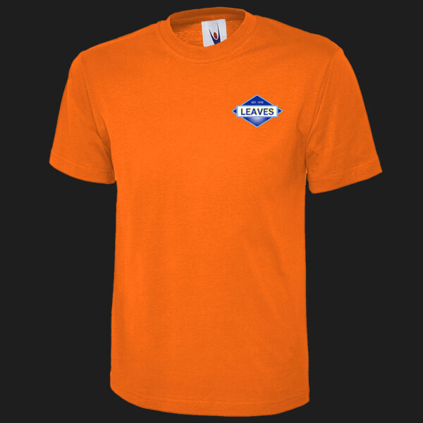 Printed Leaves Building and Maintenance Contractors Limited Left Chest - Olympic T-shirt Thumbnail
