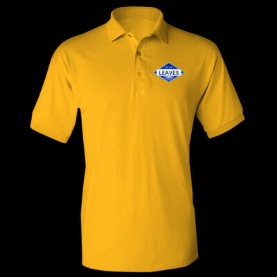 Printed Leaves Building and Maintenance Contractors Limited Left Chest - DryBlend® Adult Jersey Polo Thumbnail