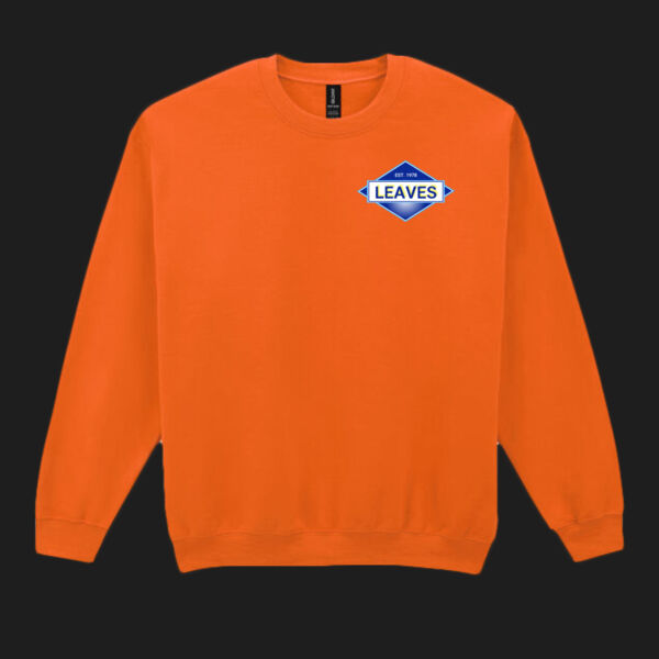 Printed Leaves Building and Maintenance Contractors Limited Left Chest - Heavy Blend™ Adult Crewneck Sweatshirt Thumbnail