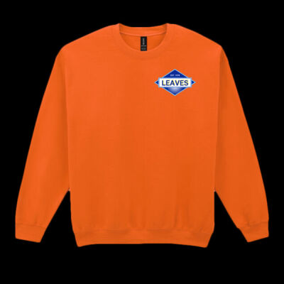 Printed Leaves Building and Maintenance Contractors Limited Left Chest - Heavy Blend™ Adult Crewneck Sweatshirt Thumbnail