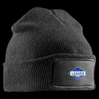Printed Leaves Building and Maintenance Contractors Limited Left Chest - Double Knit Printers Beanie Thumbnail