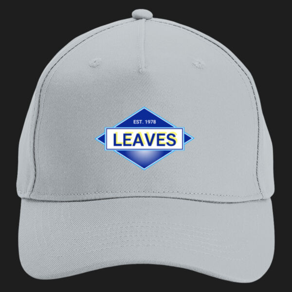 Printed Leaves Building and Maintenance Contractors Limited Left Chest - Organic Cotton 5 Panel Cap Thumbnail