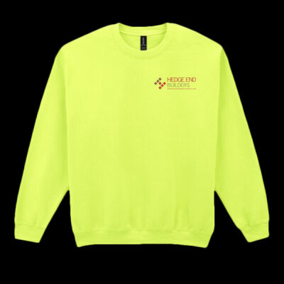 Printed Hedge End Builders Left Chest - Heavy Blend™ Adult Crewneck Sweatshirt Thumbnail