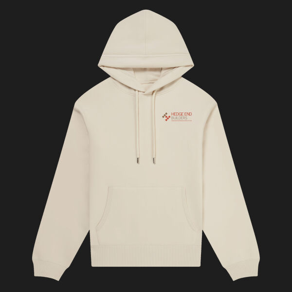 Printed Hedge End Builders Left Chest - Organic Hoodie Thumbnail