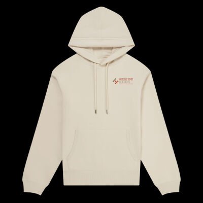 Printed Hedge End Builders Left Chest - Organic Hoodie Thumbnail