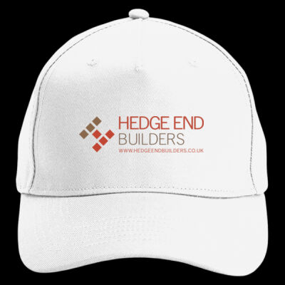 Printed Hedge End Builders Left Chest - Organic Cotton 5 Panel Cap Thumbnail