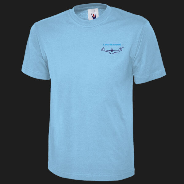 Printed L. West Plastering Left Chest - Olympic T-shirt Thumbnail