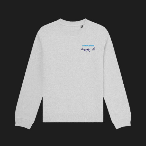 Printed L. West Plastering Left Chest - Organic Sweatshirt Thumbnail