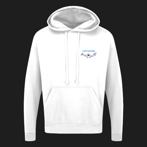 Printed L. West Plastering Left Chest - UCC Everyday Hooded Sweat Thumbnail