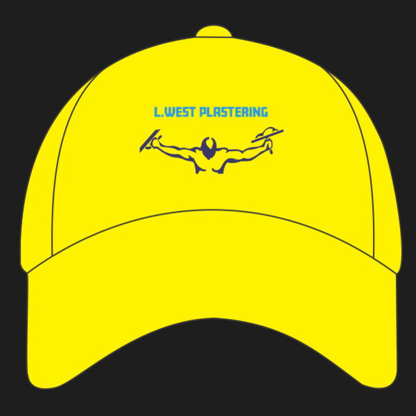 Printed L. West Plastering Left Chest - Houston 5-Panel Printers Cap Thumbnail