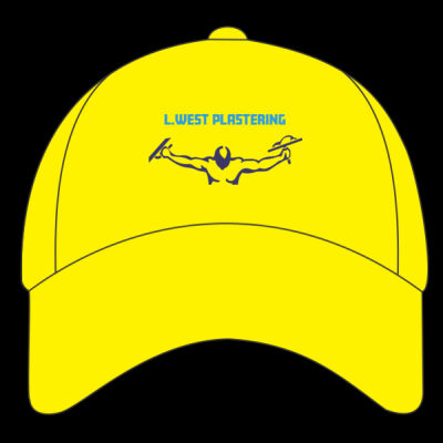 Printed L. West Plastering Left Chest - Houston 5-Panel Printers Cap Thumbnail