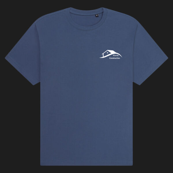Printed - Kierda Construction   - Left Chest - Organic Heavy T-Shirt Thumbnail