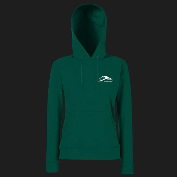 Printed - Kierda Construction - Left Chest - Ladies' Classic Hooded Sweat Thumbnail