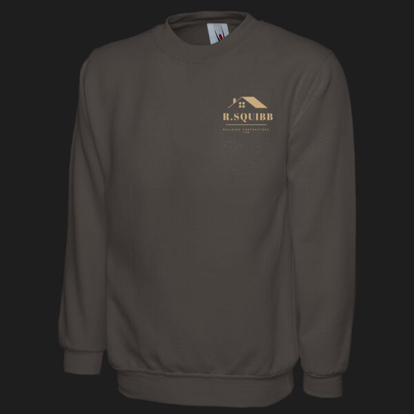Printed - Squibb R Building - Left Chest - Classic Sweatshirt Thumbnail