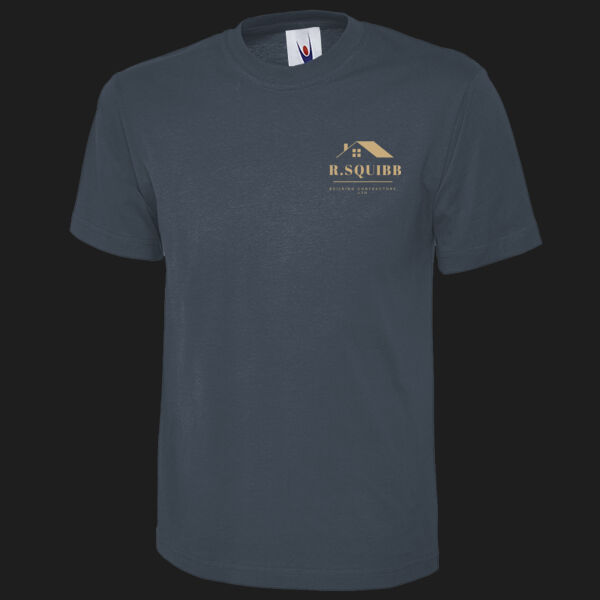 Printed - Squibb R Building - Left Chest - Olympic T-shirt Thumbnail