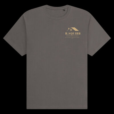 Printed - Squibb R Building - Left Chest - Organic Heavy T-Shirt Thumbnail