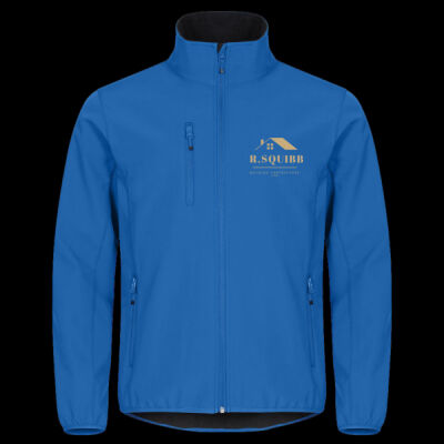 Printed - Squibb R Building - Left Chest - Classic Softshell Jacket Thumbnail