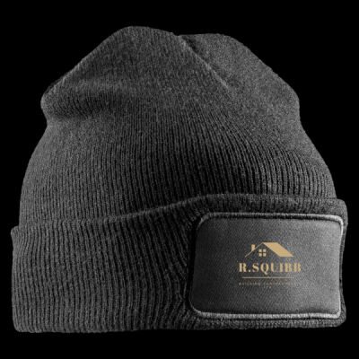 Printed - Squibb R Building - Left Chest - Double Knit Printers Beanie Thumbnail