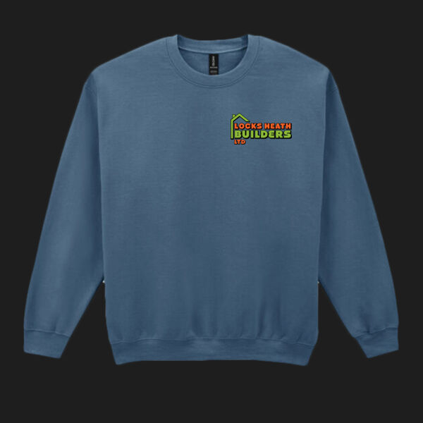 Printed - Locks Heath - Left Cheft - Heavy Blend™ Adult Crewneck Sweatshirt Thumbnail