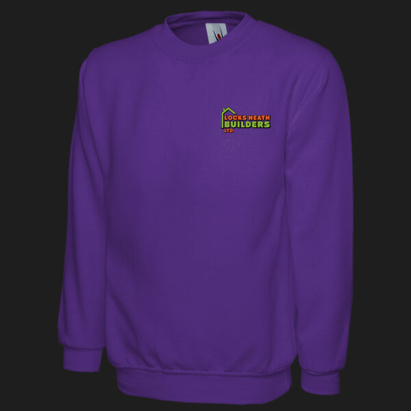 Printed - Locks Heath - Left Cheft - Classic Sweatshirt Thumbnail