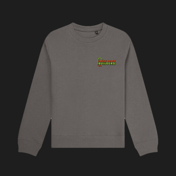 Printed - Locks Heath - Left Cheft - Organic Sweatshirt Thumbnail