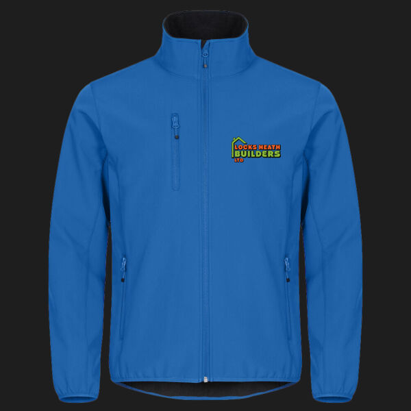 Printed - Locks Heath - Left Cheft - Classic Softshell Jacket Thumbnail